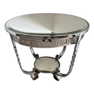 Art Deco Chrome Table, 1930 For Sale