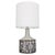 Ceramic Table Lamp with Fabric Lampshade from Axella, Denmark, 1970s For Sale - Image 15 of 15