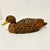 Rustic 1950s Arts & Crafts Boho Chic Adirondack Pine Cone & Paper Mache’ Duck Figurine For Sale - Image 3 of 16