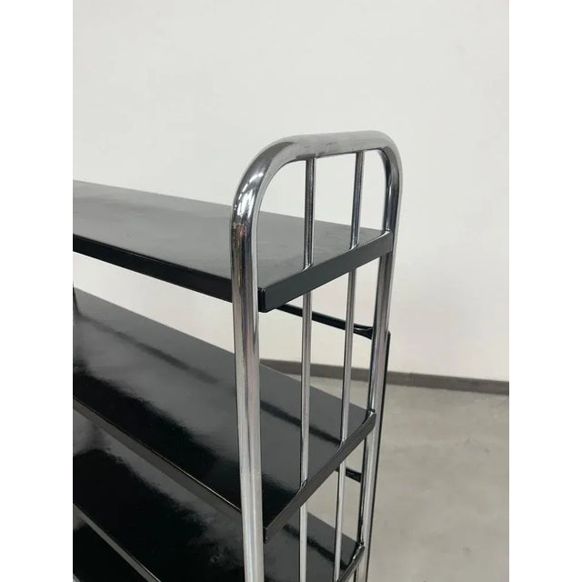 Tubular Steel Bauhaus Shelf, 1930s For Sale - Image 4 of 11