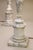 Stone 1960s Large Matched Pair Neo Classic Hollywood Regency Modern Carrara Marble Tuscan Column Style Table Lamps For Sale - Image 7 of 11