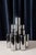 Space Age Vases in Chromed Metal, Europe, 1970s, Set of 3 For Sale - Image 11 of 18