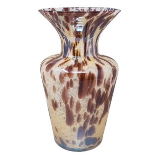 Handrafted Murano Glass Vase from Maestro del Vetro, Italy, 1970s For Sale