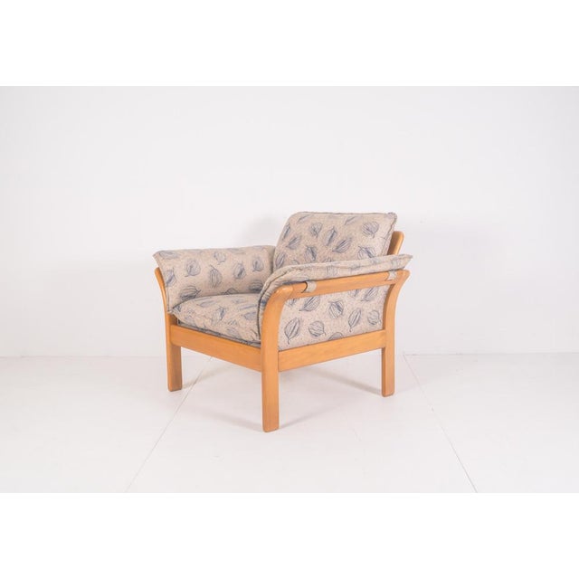 Mid-Century Modern Vintage Cherrywood Abura Armchair from Dreipunkt, 1997 For Sale - Image 3 of 15