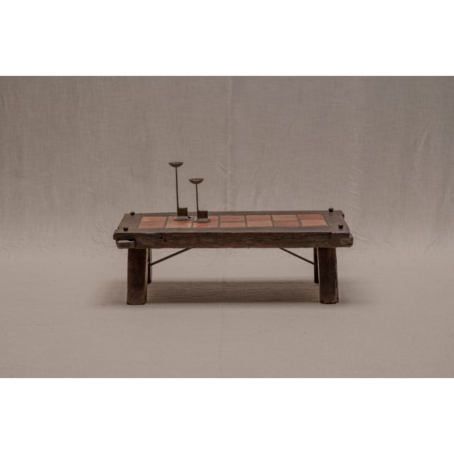 Mid-Century French Brutalist Coffee Table, 1960s For Sale - Image 13 of 13