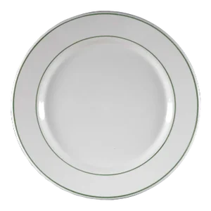 1940s Buffalo China Restaurant Ware A-12 White Round Plate