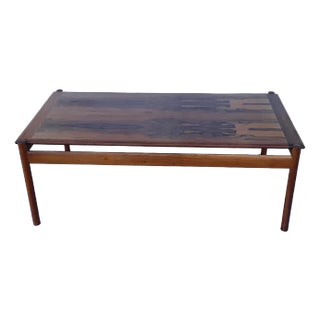 Scandinavian Rosewood Coffee Table from Dokka Mobler, 1970s For Sale