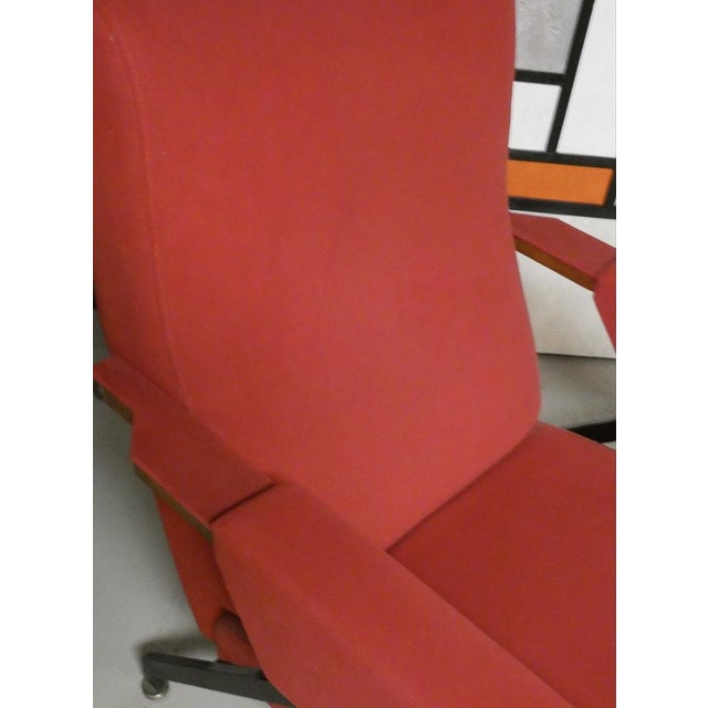 Set of Reclining Armchairs in Alcantara, Italy, 1960s For Sale - Image 10 of 14