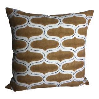 Seemakrish Hand Block Printed Pillow Cover For Sale