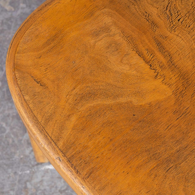 Beech Saddle Back Dining Chair from Horgen Glarus, 1960s For Sale - Image 3 of 14