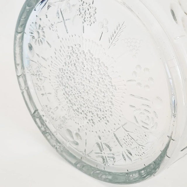 1960s Iittala Glass "Flora" Bowl by Oiva Toikka For Sale - Image 10 of 11