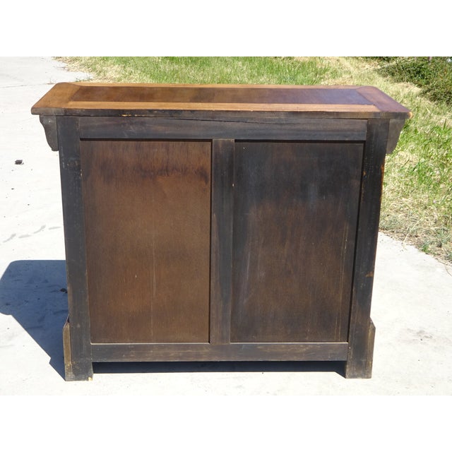 Chest of 4 Drawers in Light Wood, 1980s For Sale - Image 17 of 18