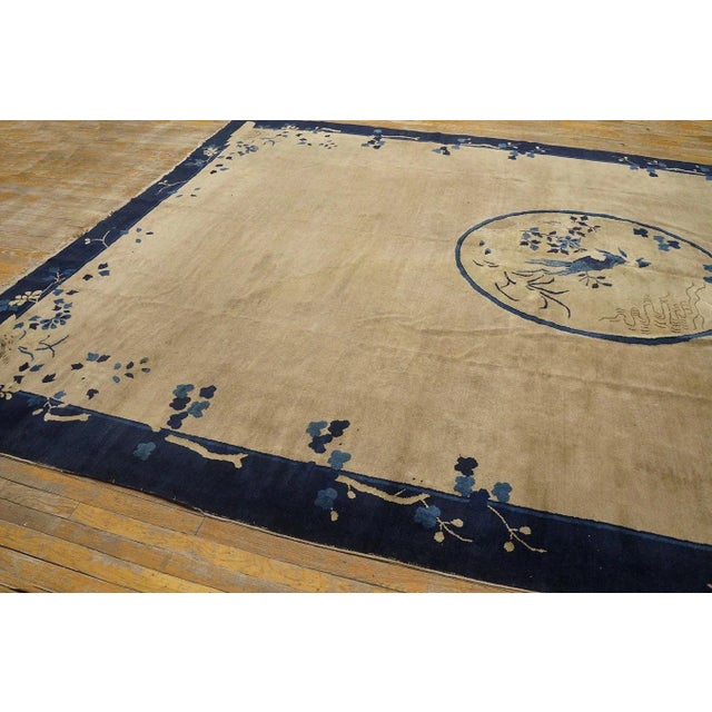 Early 20th Century Chinese Peking Carpet ( 9'3'' x 14'3'' - 282 x 435 ) For Sale - Image 9 of 9