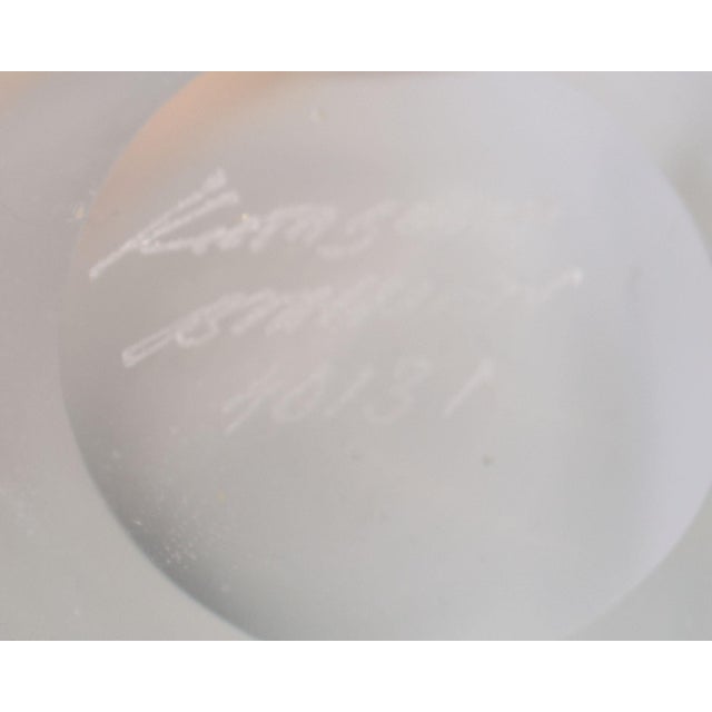 Bertil Vallien Kosta Boda “Spirit” 40131 Glass Vase For Sale In Indianapolis - Image 6 of 7