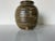 For your consideration we are presenting for sale this fantastic mid-century handmade brown glazed stoneware studio...