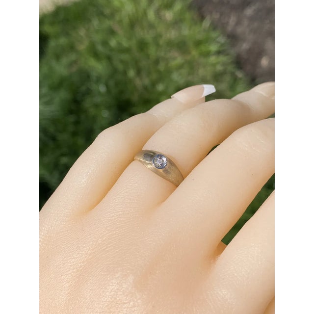 The Russellville: Childrens Diamond Ring in Yellow gold For Sale - Image 10 of 10