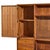 Wood Dillingham Mid Century Walnut and Cane Sideboard Credenza and Hutch For Sale - Image 7 of 14