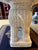 1980s Vintage White Wicker Elephant Side Table, Trunk Up For Sale - Image 5 of 9