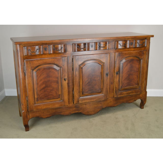 Drexel Heritage French Country Style Large 3 Door Buffet Sideboard (A) Chairish