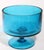 Mid 20th Century Pedestal Bowl Made in Poland by Krosno For Sale In New York - Image 6 of 8