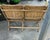 Farmhouse Vintage Wood Folding Double Theater Bench Slatted Two Seater Rustic Farmhouse For Sale - Image 3 of 6