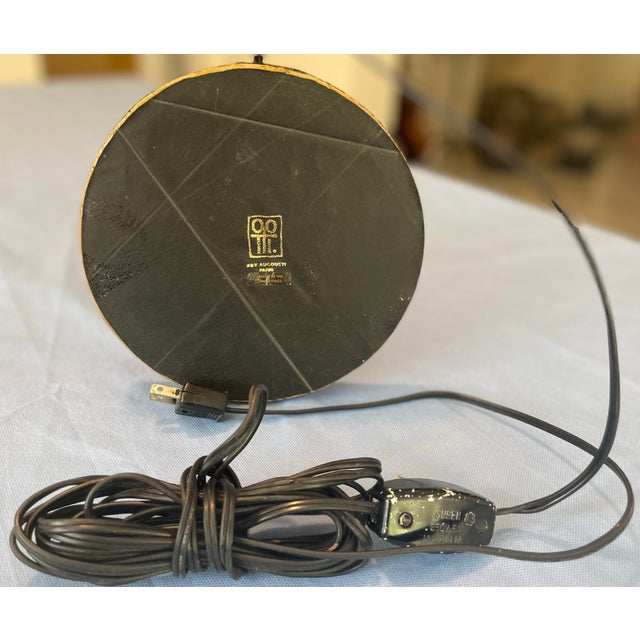 R & Y Augousti 1990s R & Y Augousti Paris Articulated Bamboo Inlay Table Lamp For Sale - Image 4 of 5