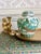 Mid 20th Century Gold Imari Hand-Painted Green Floral & Pheasant Ginger Jar – Japan, Mid 20th Century Porcelain For Sale - Image 5 of 5