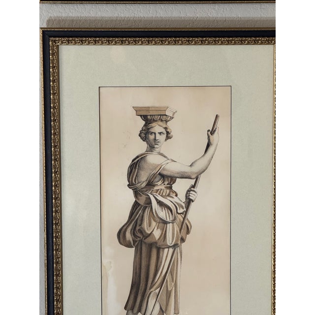 Late 19th Century Pair of Antique French Engravings After Girard Audran – La Marine & L’Abondance For Sale - Image 5 of 9