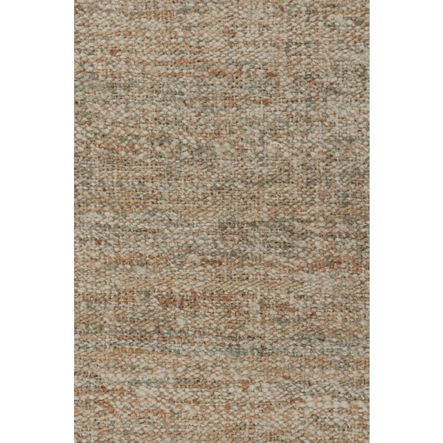 2010s Rug & Kilim’s Contemporary Jute Kilim in Beige-Brown For Sale - Image 5 of 7