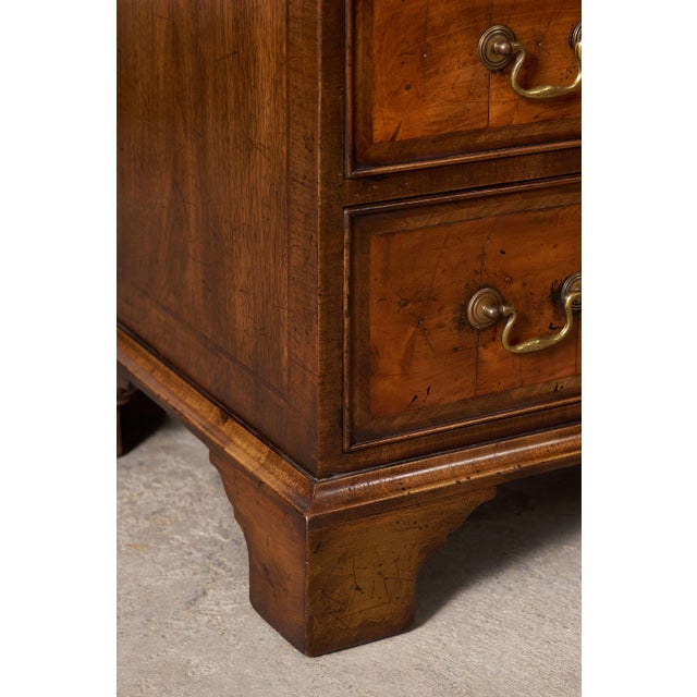 Rare Matched Pair 19th Century Oyster Cut Beside Chests For Sale - Image 11 of 11