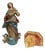 Neapolitan Artist, Sculpture of the Immaculate Virgin Mary, 18th Century, Polychrome Wood For Sale