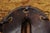 Antique McClellan Brown Leather 12 Inch Wwi Calvary Horse Saddle, Circa 1900 For Sale - Image 9 of 18