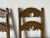 Charles II Style English Carved Oak Wood "Backstool" Accent Chairs - a Pair For Sale In Miami - Image 6 of 12