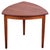 Wood Triangular Coffee or Side Table in Teak, Denmark, 1960s For Sale - Image 7 of 7