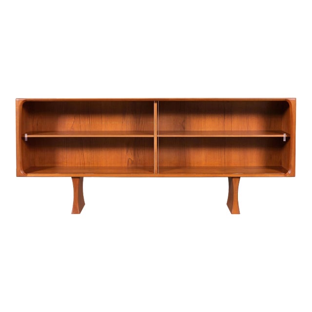 Mid-Century Modern Teak Credenza or Bookcase by Bernhard Pedersen, 1960s For Sale