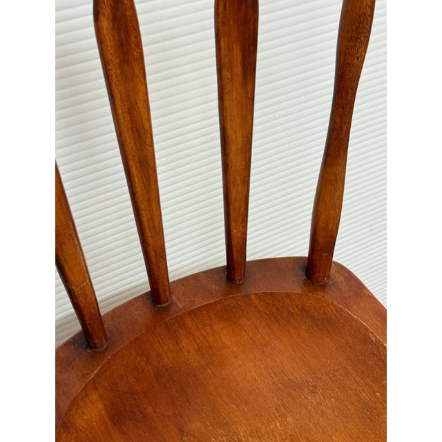 Wood Cushman Colonial Creations Dining Side Chair For Sale - Image 7 of 12