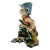Italian Art Deco Polychrome & Plaster Figurine, 1931 For Sale - Image 3 of 8