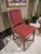 Red Mid-Century Modern Teak Dining Chairs by Alfred Cox, 1950s, Set of 4 For Sale - Image 8 of 18