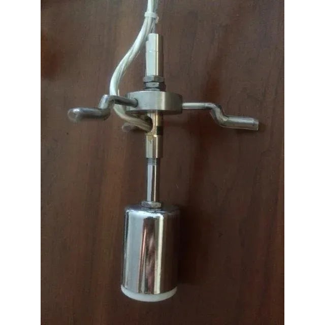 Metal Nolan Sphere by Helen Bilt - Hand Blown Glass For Sale - Image 7 of 12