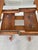 Tom Seely Solid Oak Trestle Style Twin Leaf Extension Dining Table For Sale - Image 9 of 10