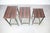 Mid-Century Modern Macassar Veneer Nesting Tables, 1950s, Set of 3 For Sale - Image 6 of 13