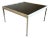 Mid Century Modern Aluminum and Enamel Coffee Table by Richard Schultz for Knoll For Sale