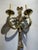 French 1920 French Gilt Bronze Sconces - a Pair For Sale - Image 3 of 6