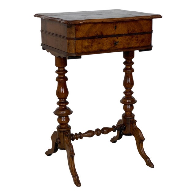Biedermeier Sewing Table, 1880s For Sale