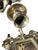 VTG Brass Set Pair Heavy Ornate Victorian 7.5” Wall Candle Holder Sconce Mirrors For Sale - Image 11 of 16