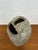 Gray Large Mid Century Textured Studio Pottery Floor Vase For Sale - Image 8 of 9