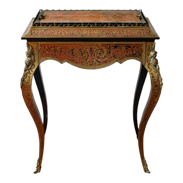 Mid 19th Century Boulle Style Napoleon III Jardiniere For Sale