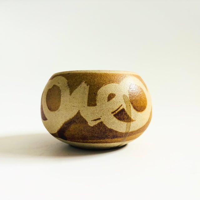 Mid-Century Modern Mid Century Earth Tone Planter Bowl by Stoneware Designs West For Sale - Image 3 of 9