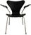 Model 3207 Chair by Arne Jacobsen for Fritz Hansen, Denmark, 1970s For Sale - Image 9 of 9