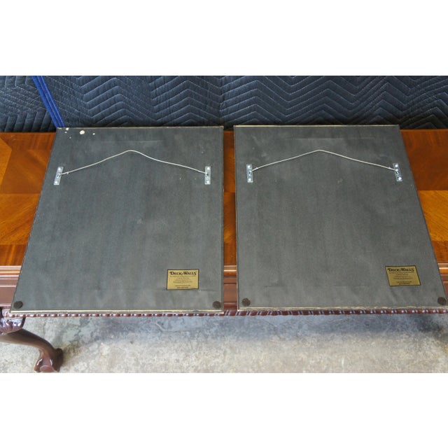 Set of 2 Antique Hand Colored Botanical Lithographs Evergreen Perennial & Hybrid Lily For Sale - Image 10 of 10